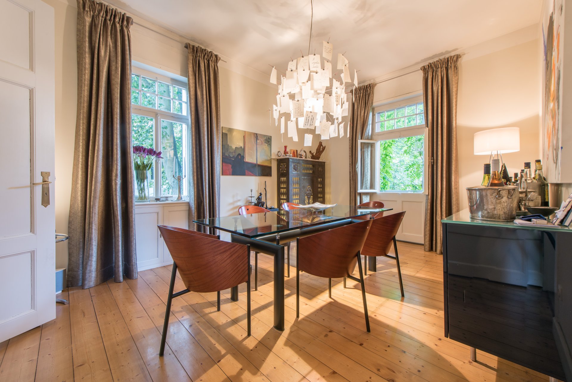 Hohe Decken (ca. 3 Meter) sowie Fenster Richtung Süden und Westen  - Oliver Reifferscheid - Immobilienmakler Darmstadt
